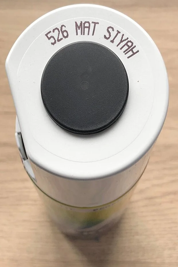 Akçalı Mat Siyah 526 sprey Boya